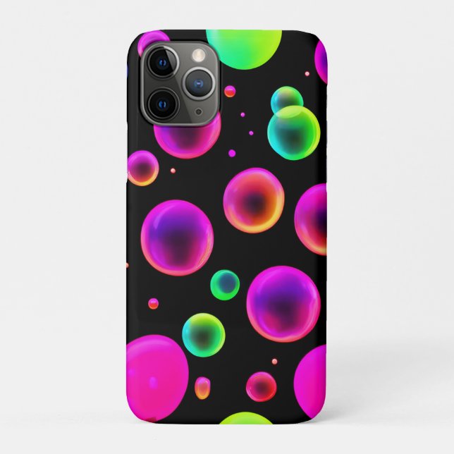 Rainbow Glows Bubble Dream Case-Mate iPhone Hülle (Rückseite)
