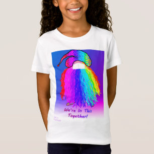 Rainbow Gnome für Mädchen: Wir sind zusammen T-Shirt