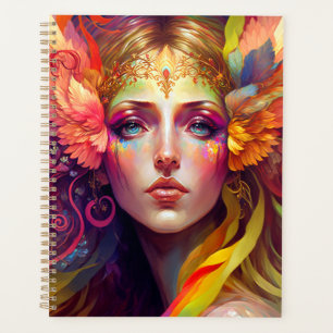 Rainbow Goddess Fantasy Art Planer