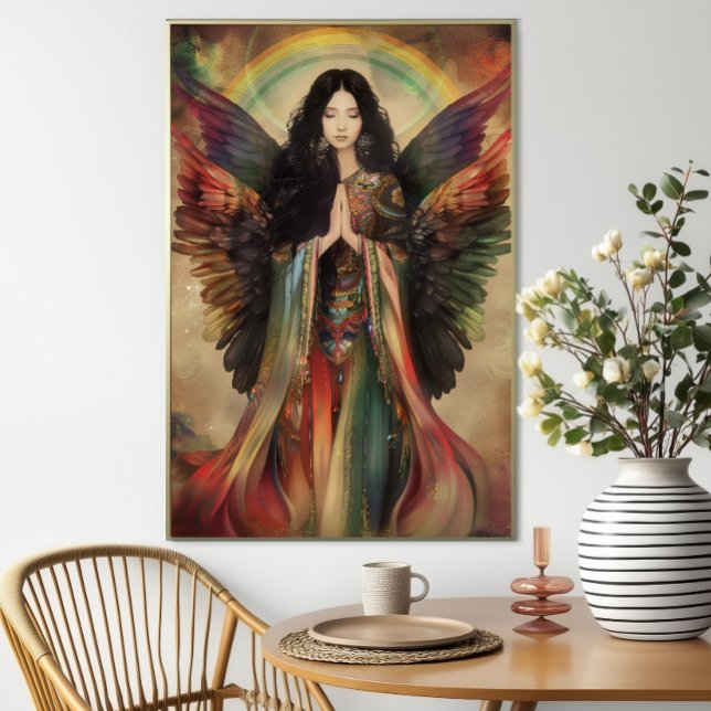 Rainbow Goddess Iris Greece Mythology Bohemisch Ar Poster (Von Creator hochgeladen)