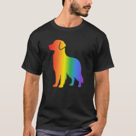 Rainbow Golden Retriever Dog Lover T-Shirt