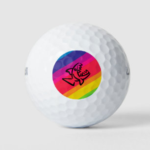 Rainbow Golfball