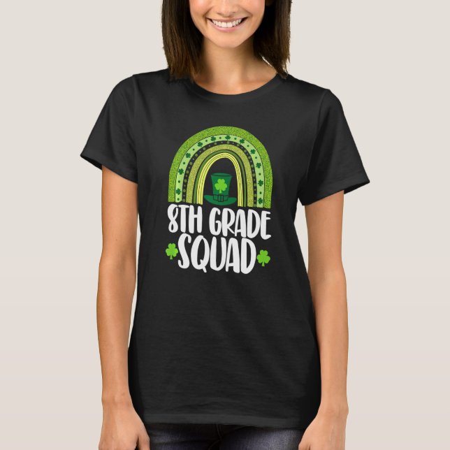 Rainbow Grade Patrick's Day T-Shirt (Vorderseite)