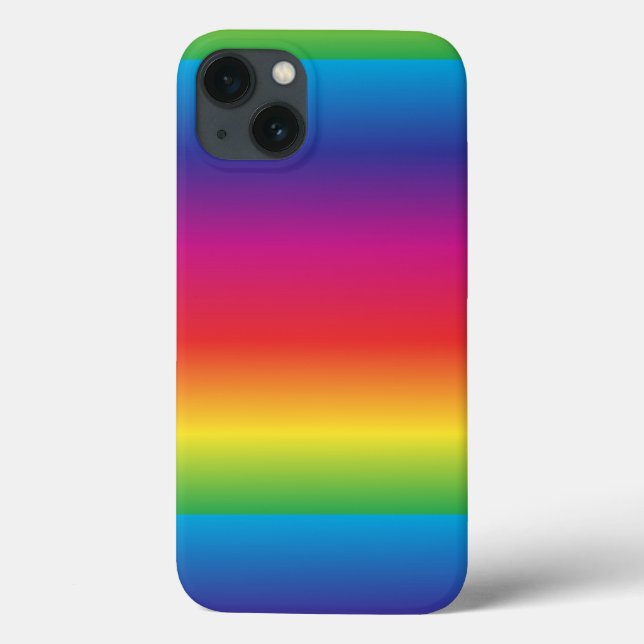 Rainbow Gradient Case-Mate iPhone Hülle (Rückseite)