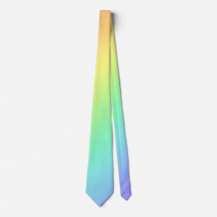 Rainbow Gradient Colorful Krawatte
