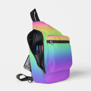 Rainbow Gradient Crossbody Bag