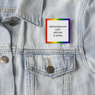 Rainbow Gradient Frame Button
