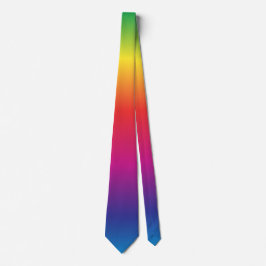 Rainbow Gradient Gay Pride Neck Tie Krawatte