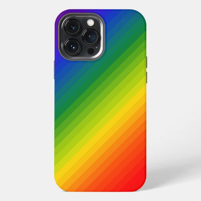 Rainbow Gradient Gestreifter Case-Mate Samsung  iPhone Hülle (Rückseite)