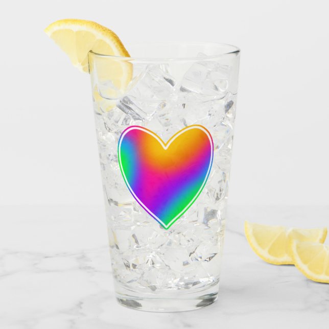 Rainbow Gradient Glas