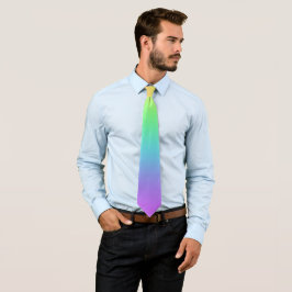 Rainbow Gradient Neck Tie Krawatte