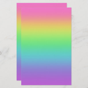 Rainbow Gradient Paper
