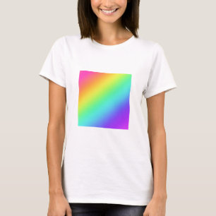 Rainbow Gradient Pride Womans T - Shirt