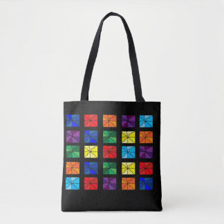 Rainbow Granny Square Tasche