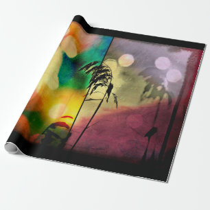 Rainbow Grass Drama Wrapping Paper Geschenkpapier