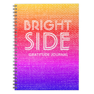 Rainbow Gratitude Journal Notizblock