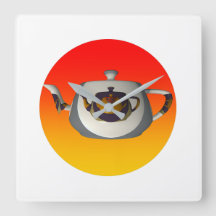 Rainbow Gray Teapots