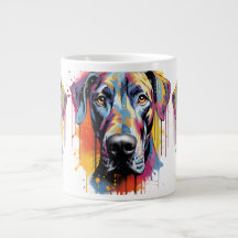 Rainbow Great Dane