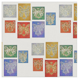 Rainbow Guardian Angels Kunst, Dichtung und Musik Stoff
