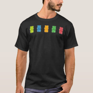 Rainbow Gummy Bears Active T - Shirt.png T-Shirt