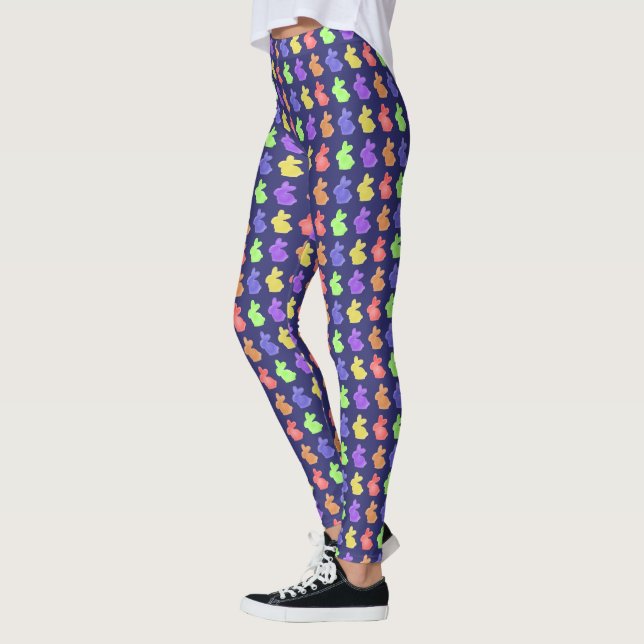 Rainbow Gummy Bunnies Leggings (Links)