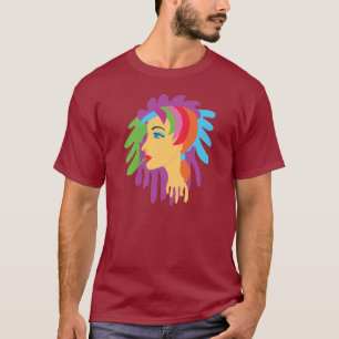 Rainbow Hair T-Shirt