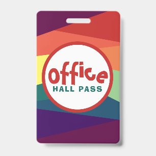Rainbow Hall Passes für Lehrer Ausweis