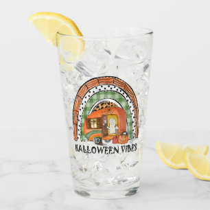 Rainbow Halloween Vibes Camper/ Trailer Glas
