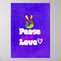 Rainbow Hand Peace Signature Peace Peace and Liebe