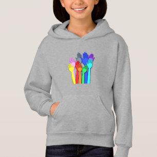 Rainbow HandsT-Shirt Hoodie