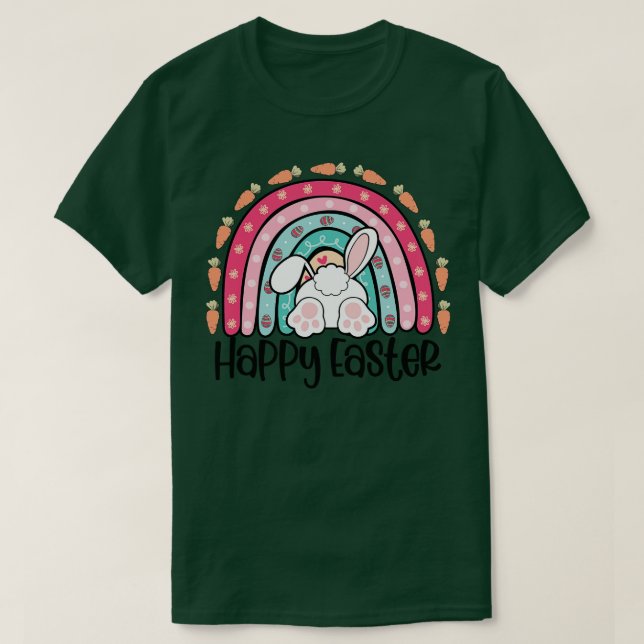 Rainbow Happy Oaster T-Shirt (Design vorne)