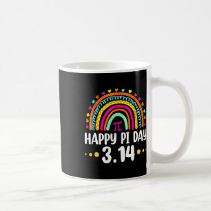 Rainbow Happy Pi Day 3 14 2025 Pi Symbol Math Lieb Kaffeetasse