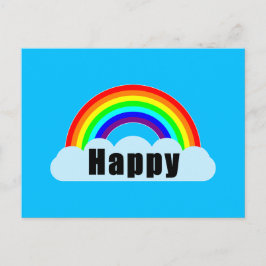 RAINBOW - Happy Postkarte