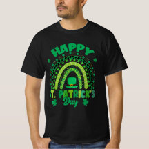 Rainbow Happy St Patricks Day Kleeblatt Leprechaun