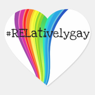 Rainbow Hashtag Stickers