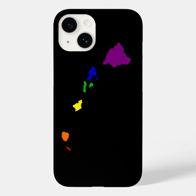 Rainbow Hawaii Case-Mate iPhone Hülle (Rückseite)