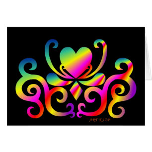 Rainbow Heart and Lily