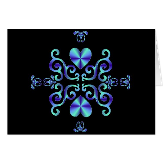 Rainbow Heart and Lily (Vorderseite (Horizontal))