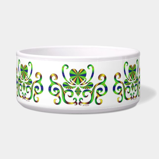 Rainbow Heart and Lily Napf (Vorderseite)