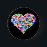 Rainbow Heart Confetti Button<br><div class="desc">Herz, Herz, Regenbogen, Konfetti, Konfetti, Sprinklen, farbenfroh, bunt, multicolor, multicolor, bunt, bunt, bunt, hell, fröhlich, fröhlich, Liebe, Valentine, Valentine, "Valentinstag", "lovey dovey", Hochzeit, Verlobung, Romantik, Ehefrau, "I Liebe you", im Herzen", feiern, feiern, Freundin, Freund, Ehemann, verabred, Date, niedlich, süß, süß, "Liebe Herz", "Liebe Herz", Hochzeiten, Verlobungen, Rosa, Rot, Braut, Geburtstag,...</div>
