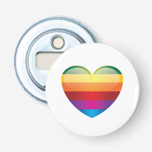 Rainbow Heart Flaschenöffner
