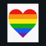 "RAINBOW HEART" FLYER<br><div class="desc">Flyer "RAINBOW HEART"</div>