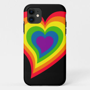Rainbow Heart iPhone 5 Case-Mate Hülle
