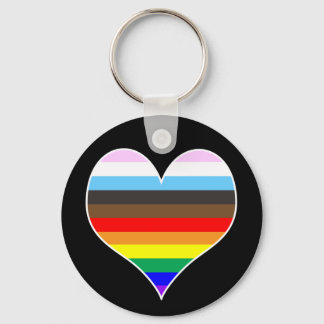 Rainbow Heart Keychain Schlüsselanhänger