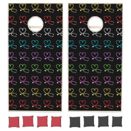 Rainbow Heart Stethoscopes
