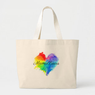 Rainbow Heart Tasche