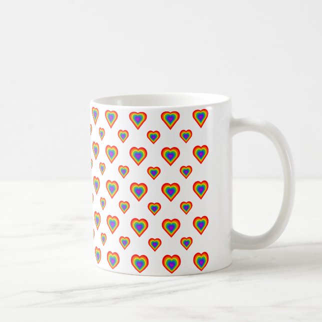 Rainbow Heart Tasse (Rechts)
