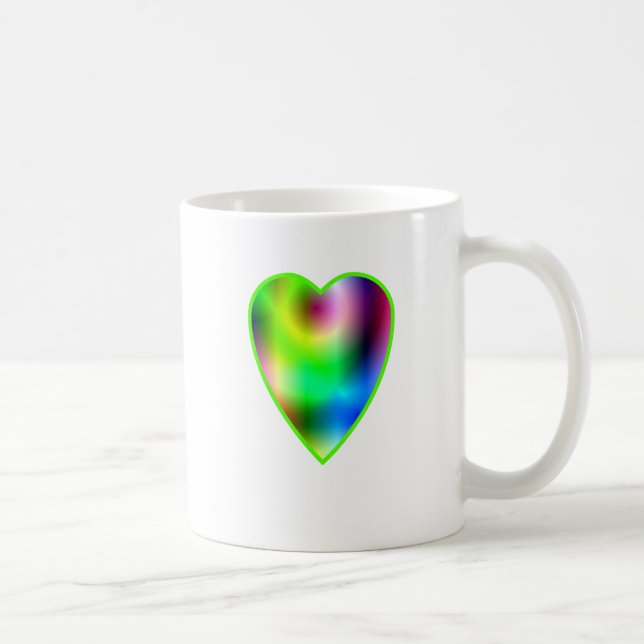 Rainbow Heart Tasse (Rechts)