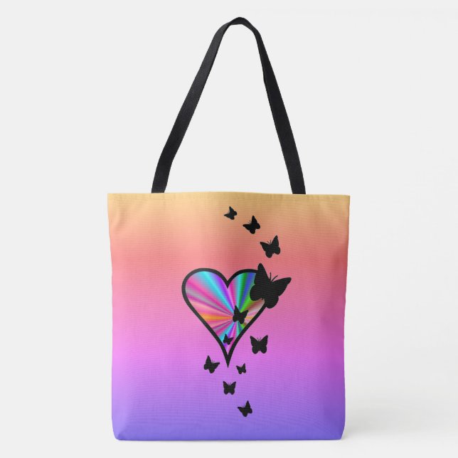 Rainbow Heart und Butterfly (Vorderseite)