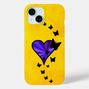 Rainbow Heart und Butterfly Case-Mate iPhone Hülle